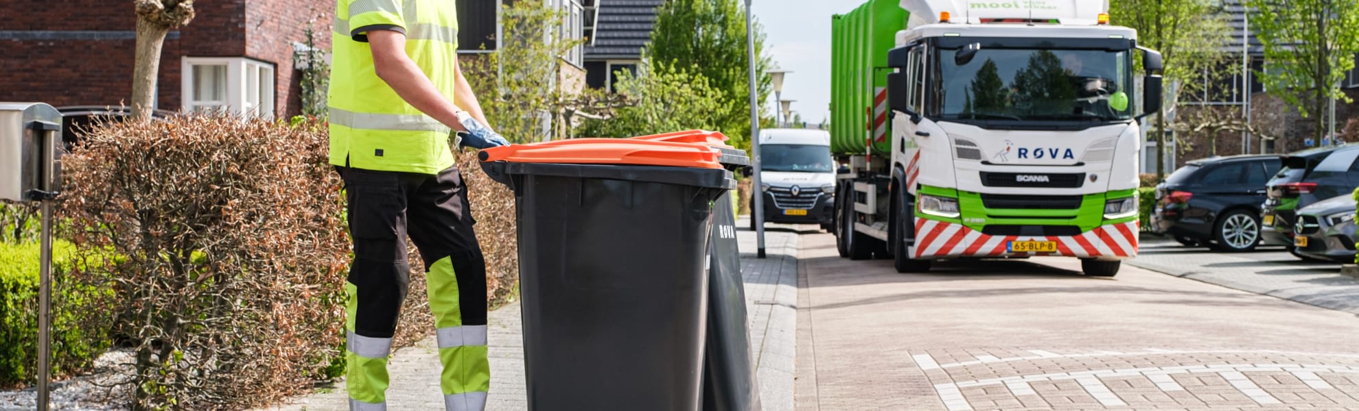 werken als belader bijrijder afvalinzameling bij ROVA Zwolle