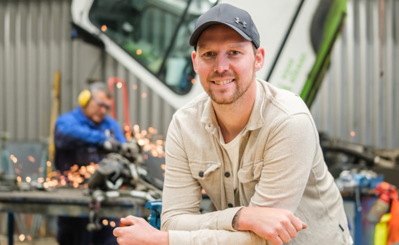 Meewerkend voorman Werkplaats