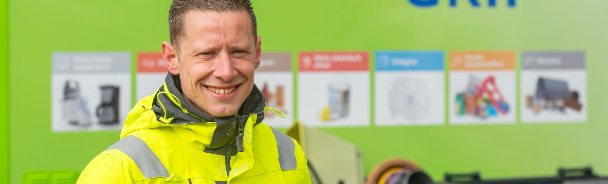 werken als Chauffeur GRIP-wagen (Grondstoffen Inleverpunt) bij ROVA