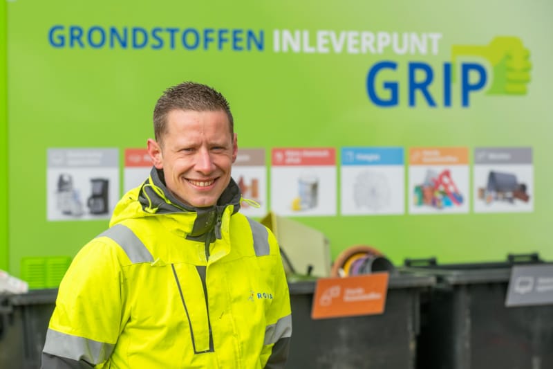 werken als Chauffeur GRIP-wagen (Grondstoffen Inleverpunt) bij ROVA