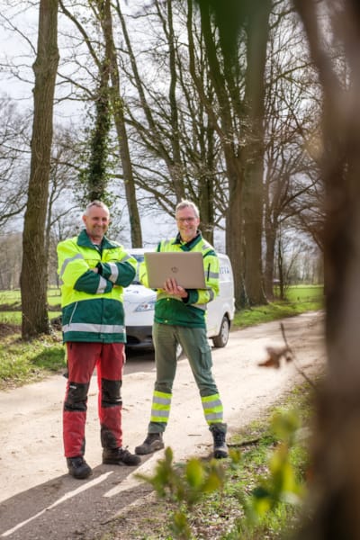 Alle bomen op de kaart